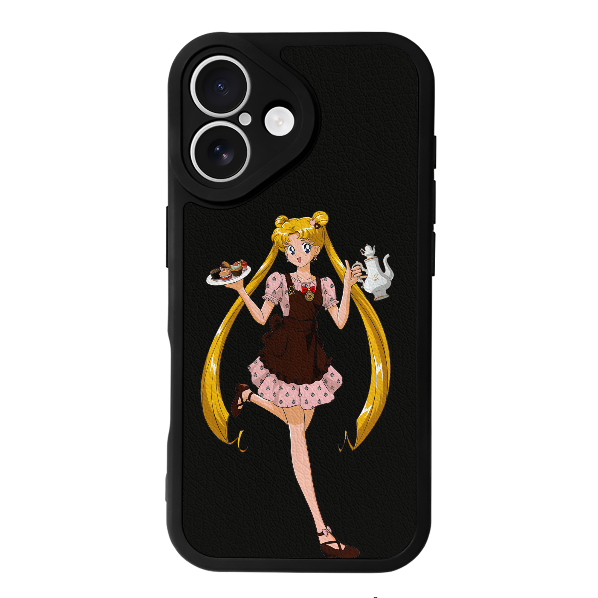 （画像用） 美少女戦士セーラームーン 愛野 美奈子 あいの みなこ Sailor Moon Aino Minako 【iPhone 16シリーズ対応】シリコンスマホケース（レザー調） 材質：シリコン